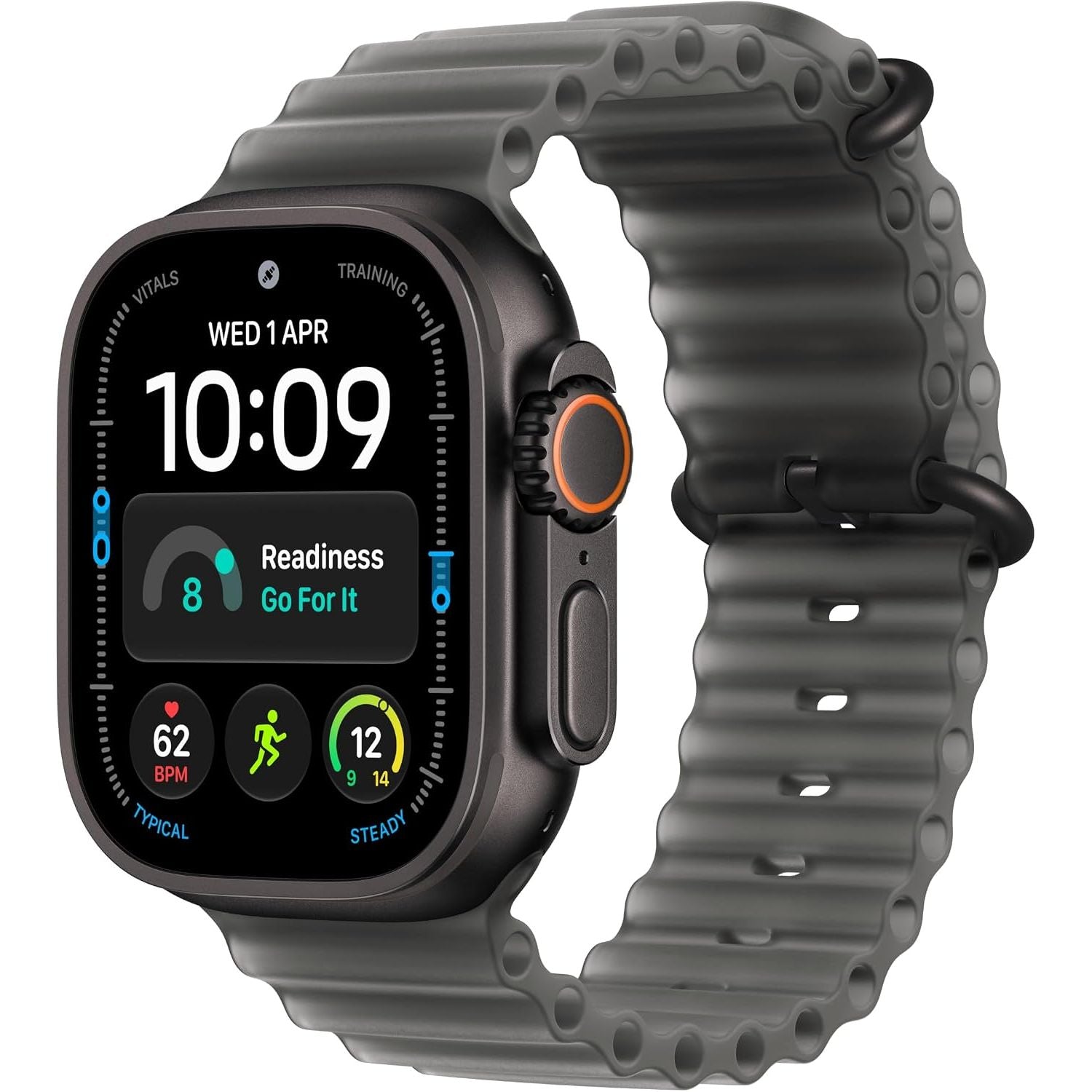 Apple Watch Ultra 4 GPS + Cellular 49mm Smartwatch Black Titanium Case